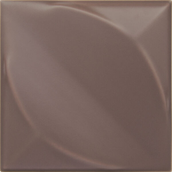 zdjęcie decus hoja chocolate mate płytka ścienna 15x15 