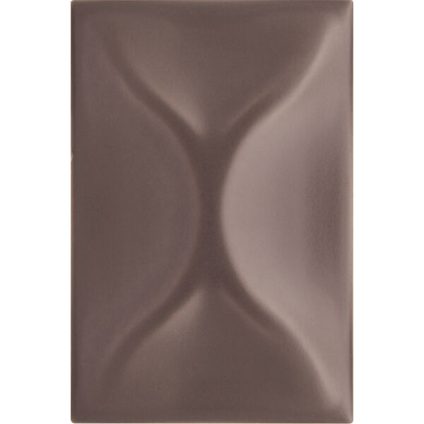 zdjęcie decus aspa chocolate mate płytka ścienna 10x15 