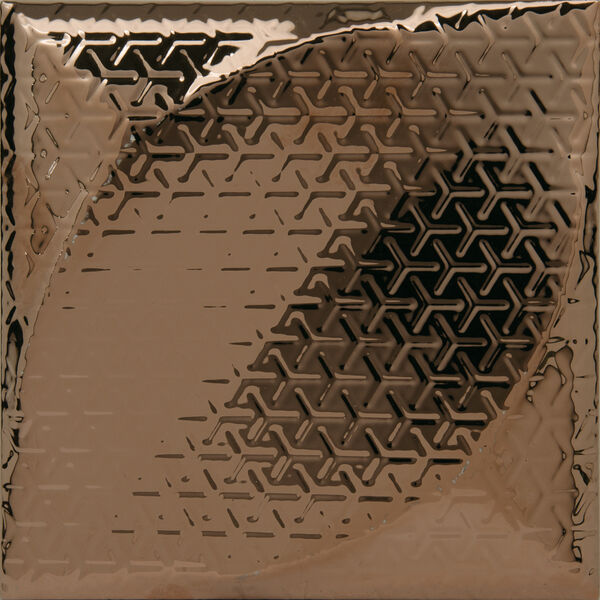 zdjęcie decus hoja bronce dekor 15x15 