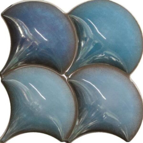 zdjęcie decus escama blue płytka ścienna 21x21 