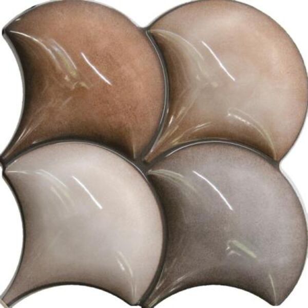 zdjęcie decus escama beige płytka ścienna 21x21 