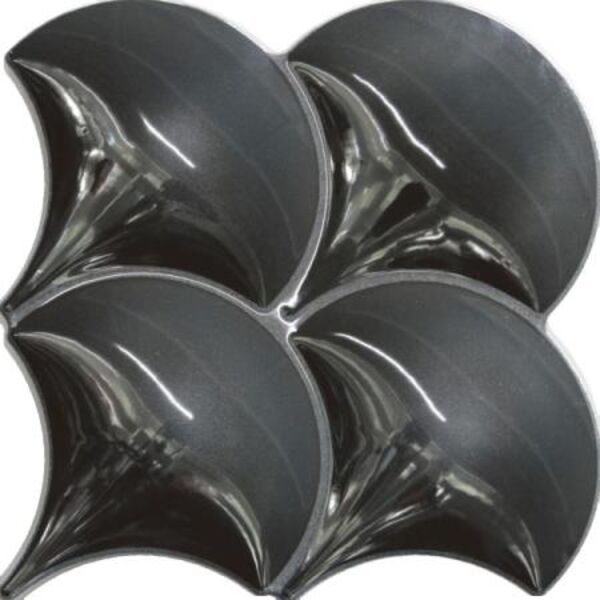 zdjęcie decus escama black płytka ścienna 21x21 