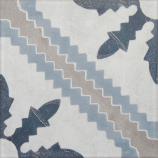 zdjęcie decus vintage azul 01 gres mat 20x20 