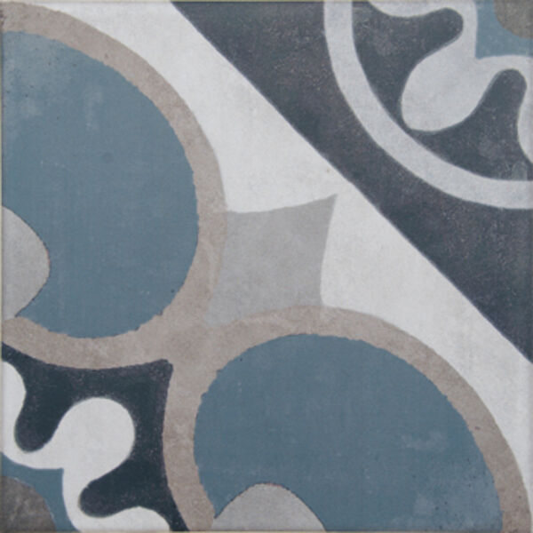 zdjęcie decus vintage azul 04 gres mat 20x20 