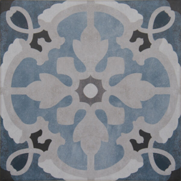 zdjęcie decus vintage azul 08 gres mat 20x20 