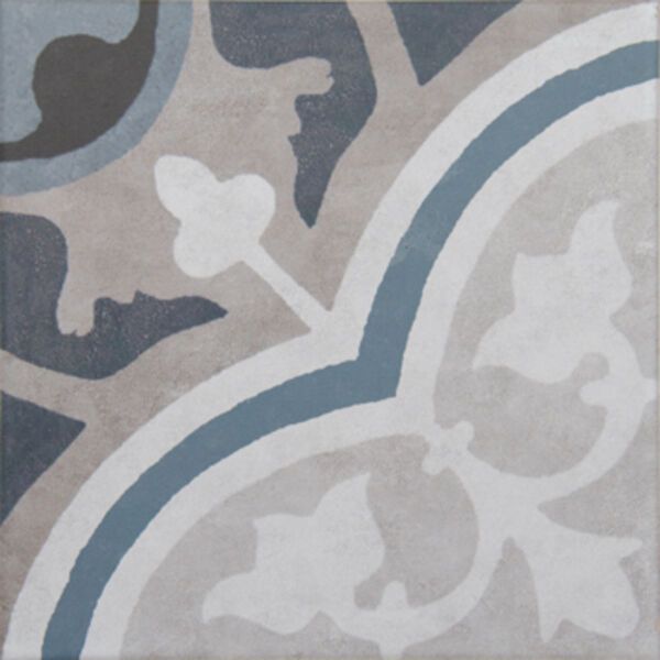 zdjęcie decus vintage azul 05 gres mat 20x20 