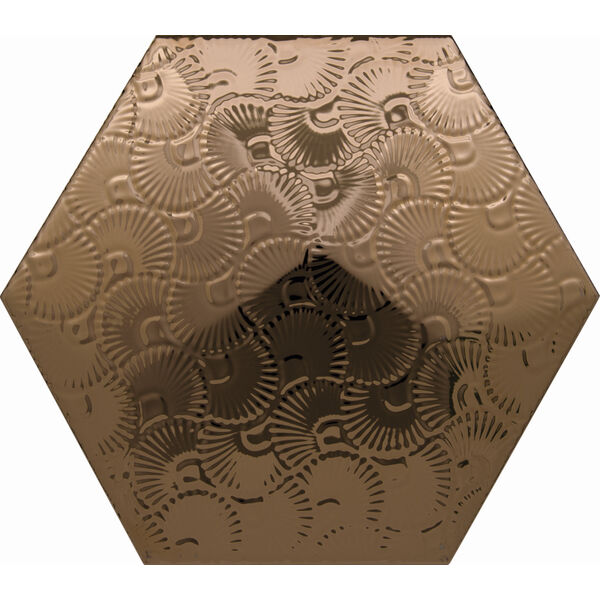 decus hexagono piramidal bronce 2 dekor 15x17 