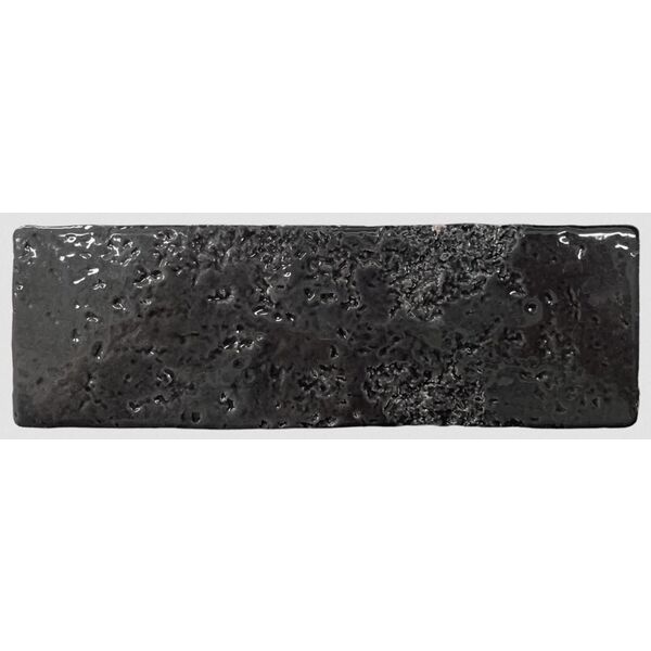 zdjęcieDecus Arty Dark płytka ścienna 6.5x20 - hiszpańska glazura w kształcie cegiełki