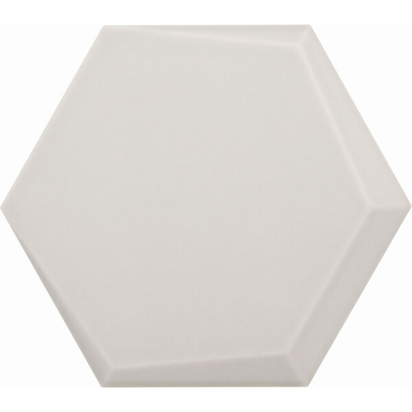 zdjęcie decus hexagono cuna perla mate płytka ścienna 15x17 