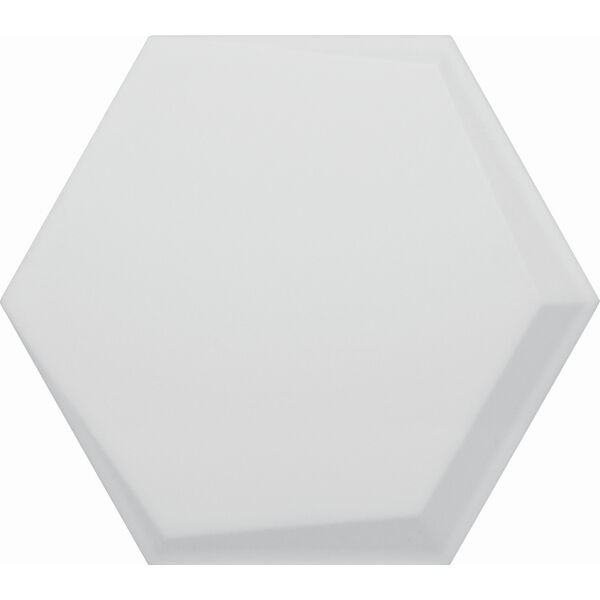 zdjęcie decus hexagono cuna blanco mate płytka ścienna 15x17 