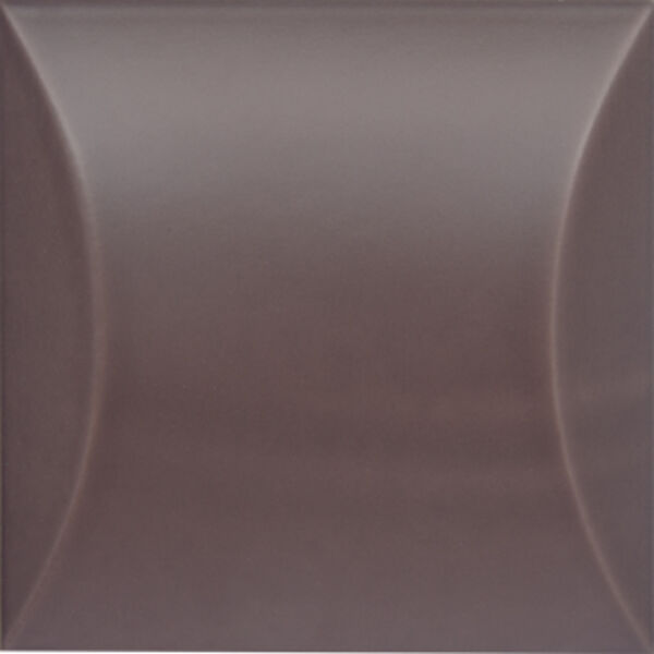 zdjęcie decus bent chocolate mate płytka ścienna 15x15 