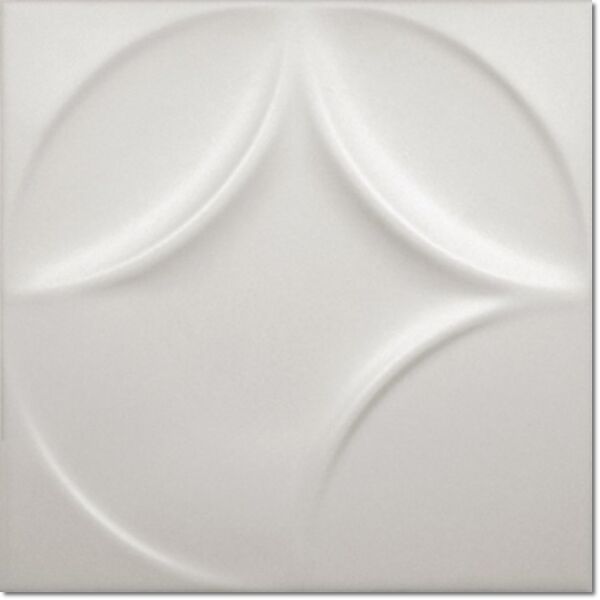 zdjęcie decus expression blanco mate płytka ścienna 20x20 