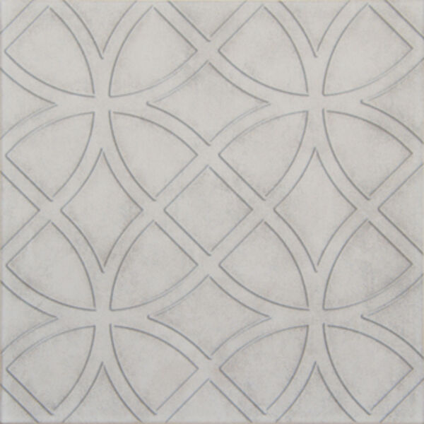 decus vintage blanco relieve gres mat 20x20 