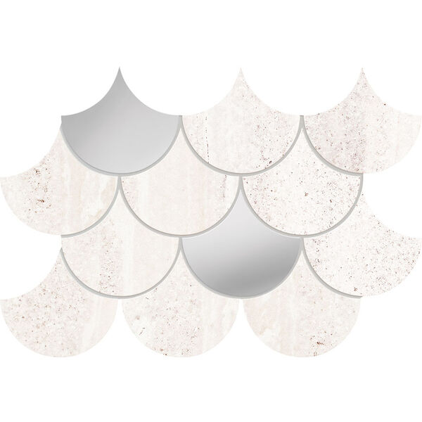 zdjęcie domino artemon grey mozaika 19.3x29