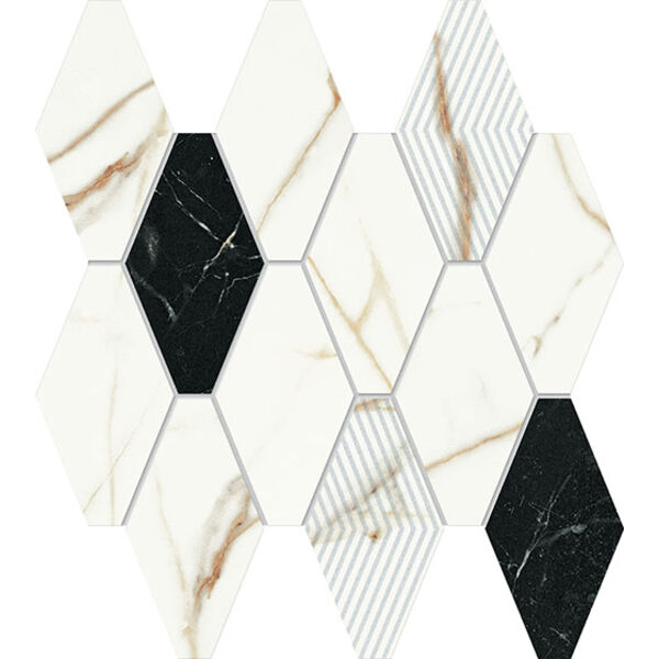 zdjęcie domino floris mozaika 30.3x30.5 