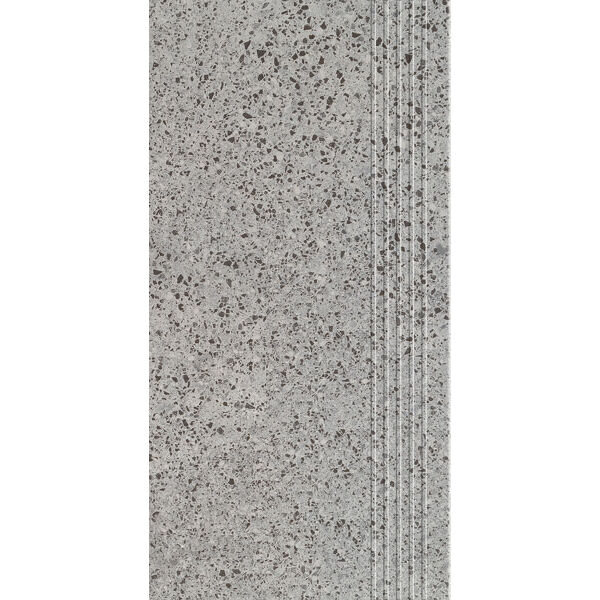 zdjęcie domino otis graphite stopnica rektyfikowana 29.8x59.8