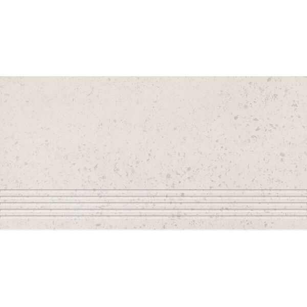 zdjęcie domino otis white stopnica rektyfikowana 29.8x59.8x0.8