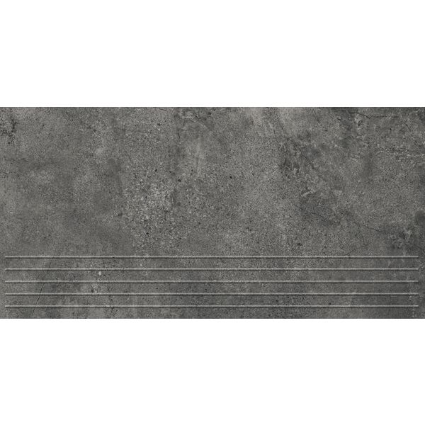zdjęcie domino infinity grey mat stopnica rektyfikowana 29.8x59.8x0.8 