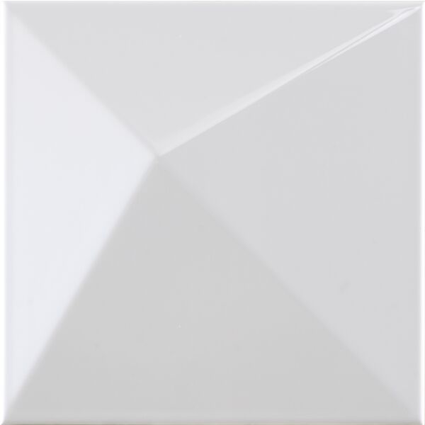 dune kioto white gloss płytka ścienna 25x25 (187337) płytki dune do łazienki 25x25 błyszczące