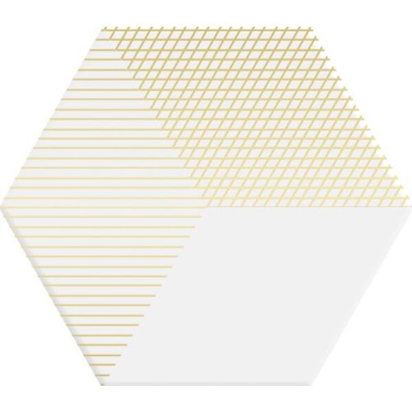 zdjęcie dune hexaline white mix gres 21.5x25 (188002) 