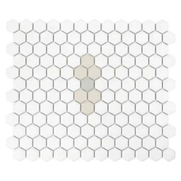 dunin mini hexagon beetle matt mozaika 26x30 płytki mozaika do kuchni na podłogę o grubości od 4 do 6 mm