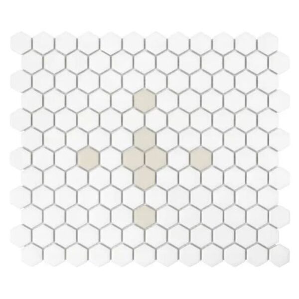 dunin mini hexagon cleo matt mozaika 26x30 płytki dunin dunin dunin gres do salonu na podłogę