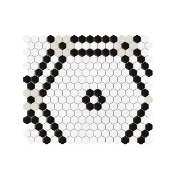 dunin mini hexagon doublehex  matt mozaika 40.1x34.1 płytki mozaika heksagonalne do kuchni na podłogę matowe mrozoodporne