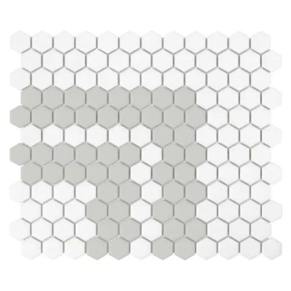 dunin mini hexagon stripe 2.2.a matt mozaika 26x30 płytki dunin dunin dunin prostokątne na podłogę matowe mrozoodporne o grubości od 4 do 6 mm