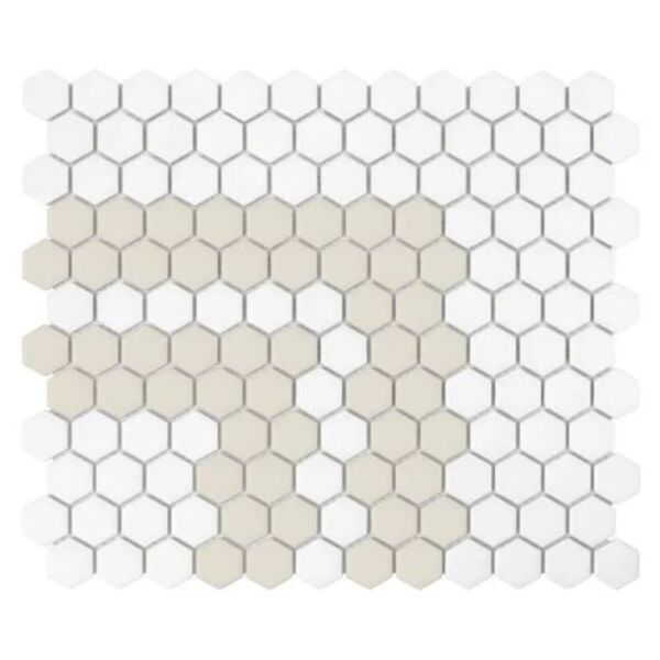 dunin mini hexagon stripe 2.2.c matt mozaika 26x30 płytki dunin dunin dunin heksagonalne na podłogę matowe mrozoodporne