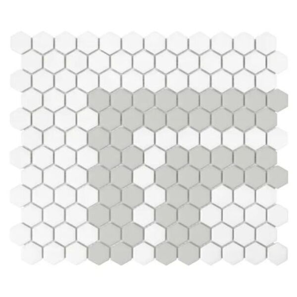 dunin mini hexagon stripe 2.3.a matt mozaika 26x30 płytki gres heksagonalne do kuchni na podłogę mrozoodporne