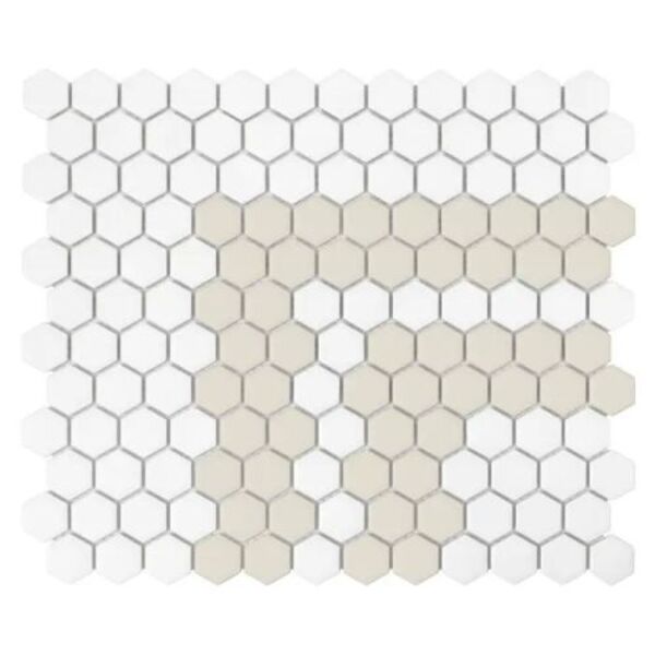 dunin mini hexagon stripe 2.3.c matt mozaika 26x30 