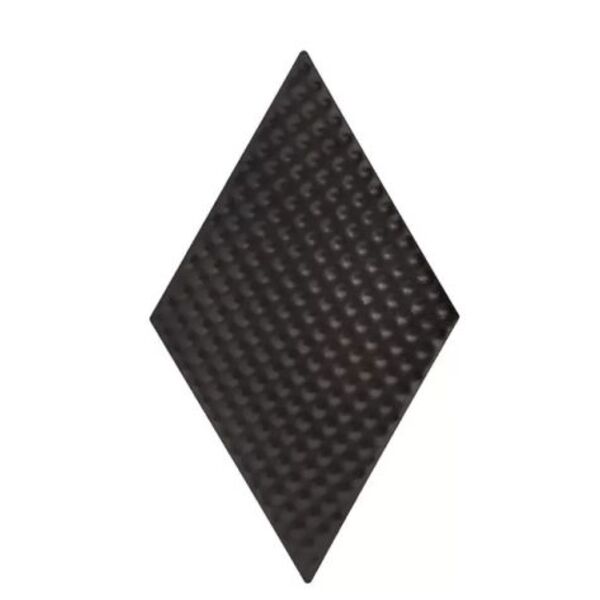 dunin rombic black 03 mozaika 11.5x20 płytki gres do kuchni na podłogę czarne geometryczne