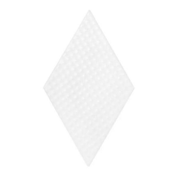 dunin rombic white 03 mozaika 11.5x20 płytki białe matowe geometryczne