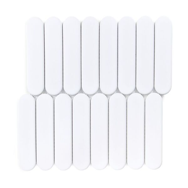 Dunin Pills White matt mozaika 29.2x29.4 - duża mozaika gresowa matowa mrozoodporna