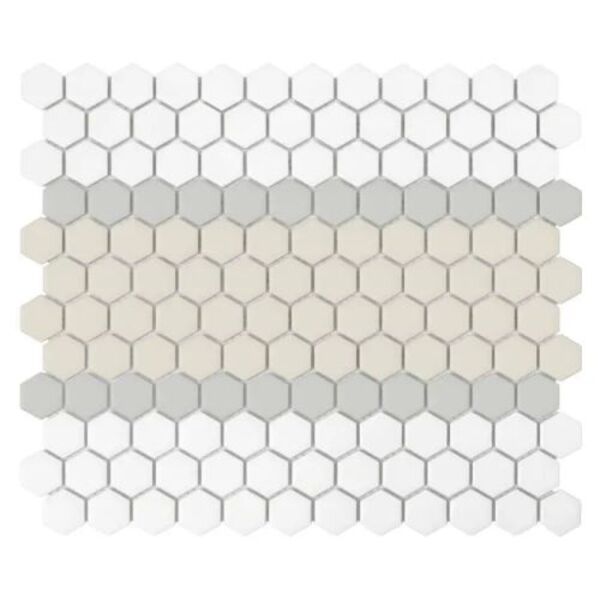 zdjęcie dunin mini hexagon stripe 3.a matt mozaika 26x30 
