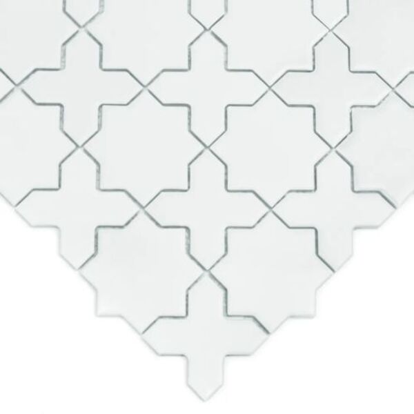 zdjęcie dunin star&cross white matt mozaika 30.2x30.2 