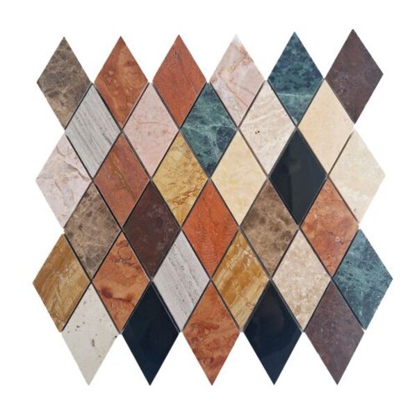 zdjęcie dunin emperador rombic mix mozaika kamienna 29.5x29.5 