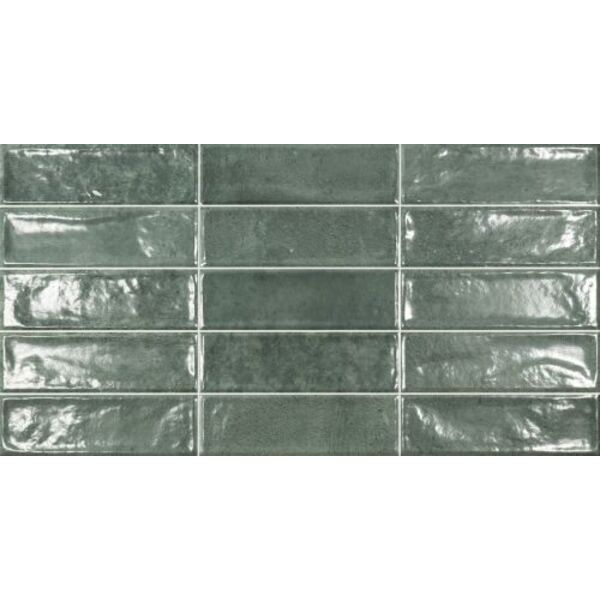 eco ceramic pool green płytka ścienna 31.6x60 płytki eco ceramic glazura hiszpańskie cegiełki o grubości od 8 do 10 mm