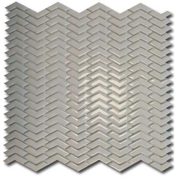 zdjęcie el casa enamel angel white brillo mozaika 29x29.5 