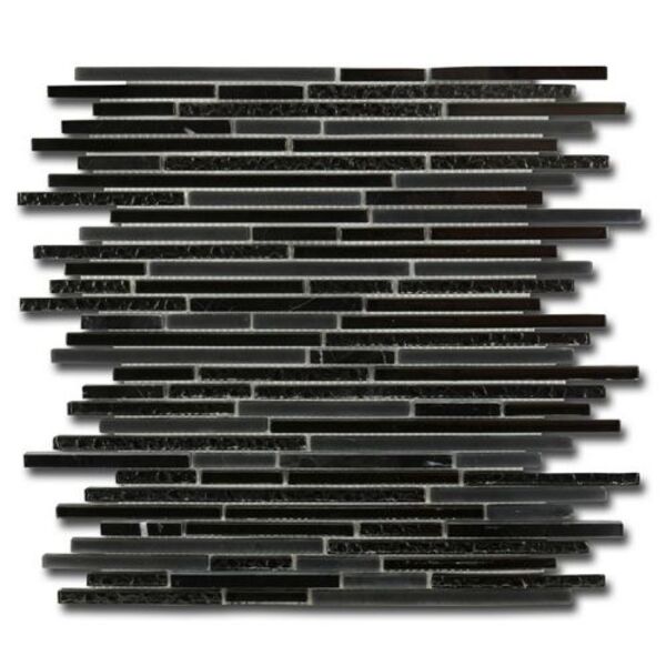 zdjęcie el casa stick black mozaika 30x30.8 