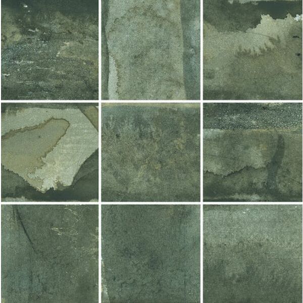 EL Molino Maui Emerald gres 33.3x33.3 - gres hiszpański w stylu retro na podłogę