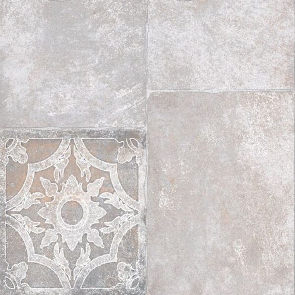 EL Molino Argos Steel gres rektyfikowany 58x58 - gres hiszpański w stylu vintage do salonu