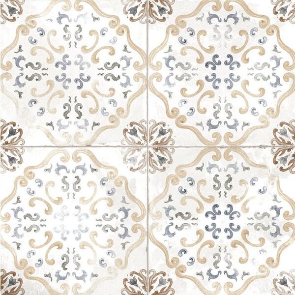 EL Molino Alice Beige gres rektyfikowany 58x58 - gres hiszpański w stylu vintage na podłogę