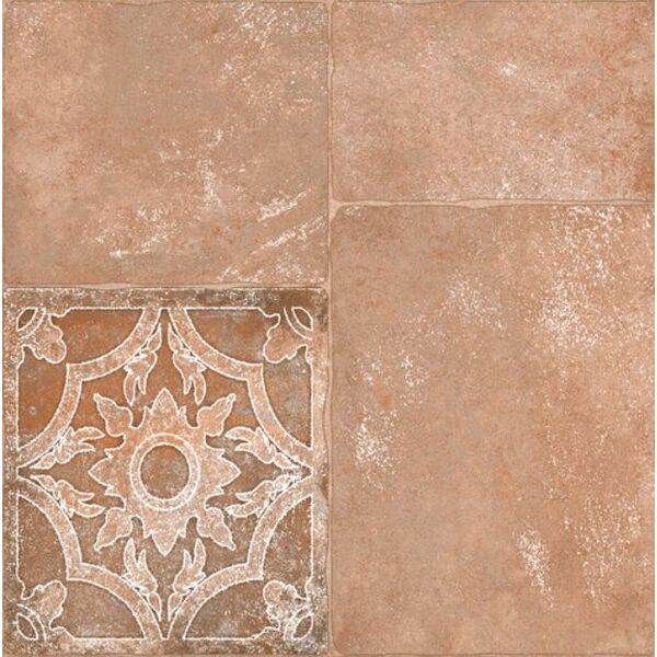 EL Molino Argos Copper gres rektyfikowany 58x58 - gres hiszpański w stylu vintage podłogowy
