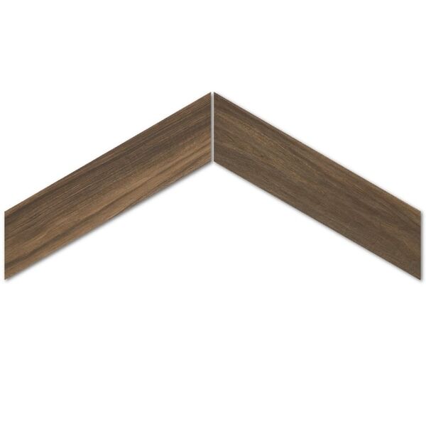 emil ceramica elegance wood / sleek wood nut chevron gres 11x54 