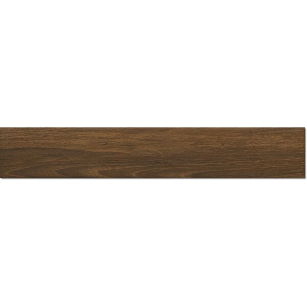 emil ceramica elegance wood / sleek wood mohogany gres 15x90 płytki gres prostokątne włoskie do łazienki brązowe