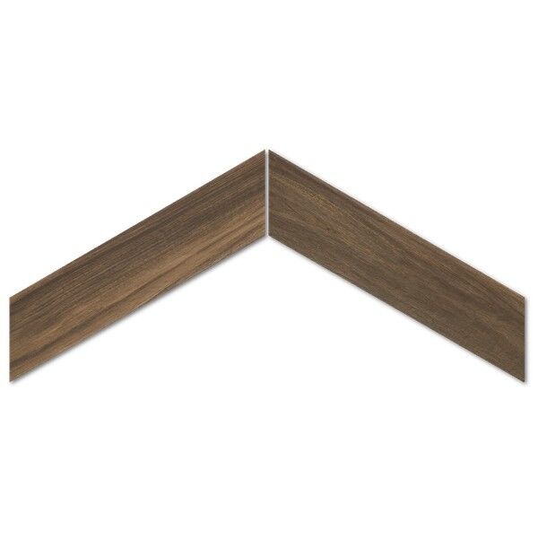 emil ceramica elegance wood / sleek wood nut chevron gres 11x54 