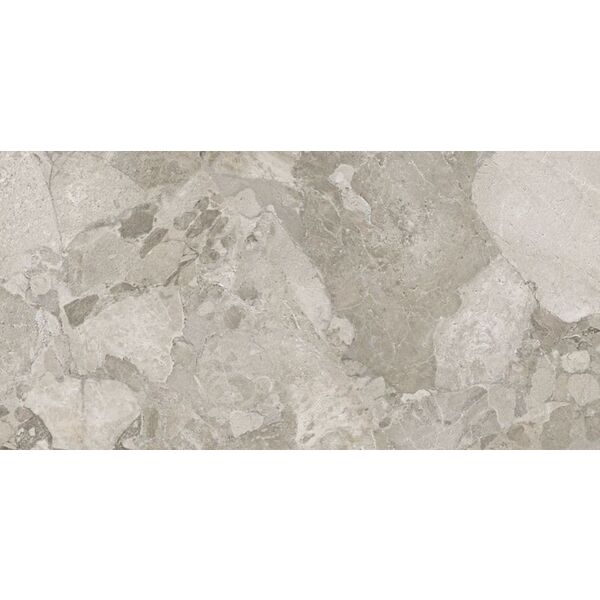 Emil Ceramica Matera Stone Dark Grey Sassi Silktech gres rektyfikowany 60x120 - szary gres kamieniopodobny