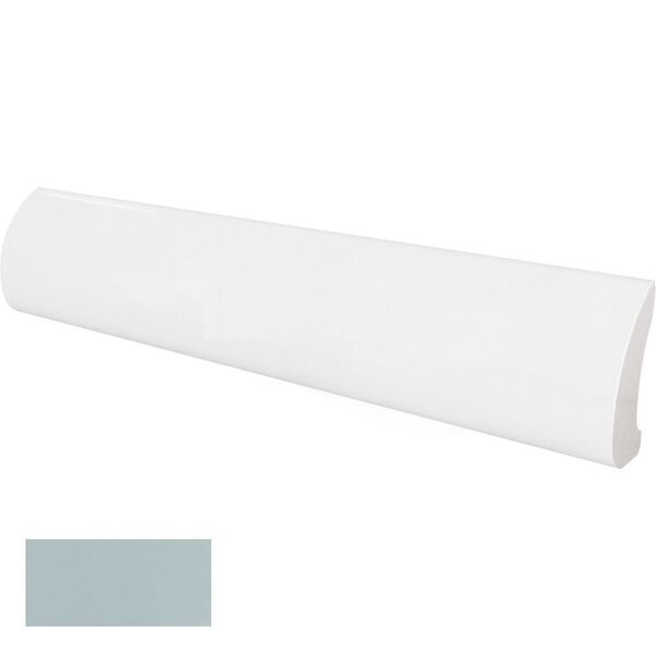 equipe ash blue pencil bullnose 3x15 (23126) equipe cottage