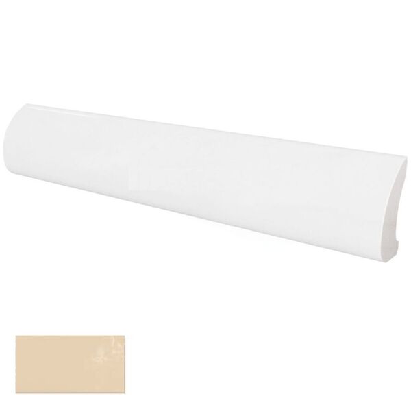 equipe beige pencil bullnose 3x20 (23316) płytki equipe ceramicas do salonu strukturalne